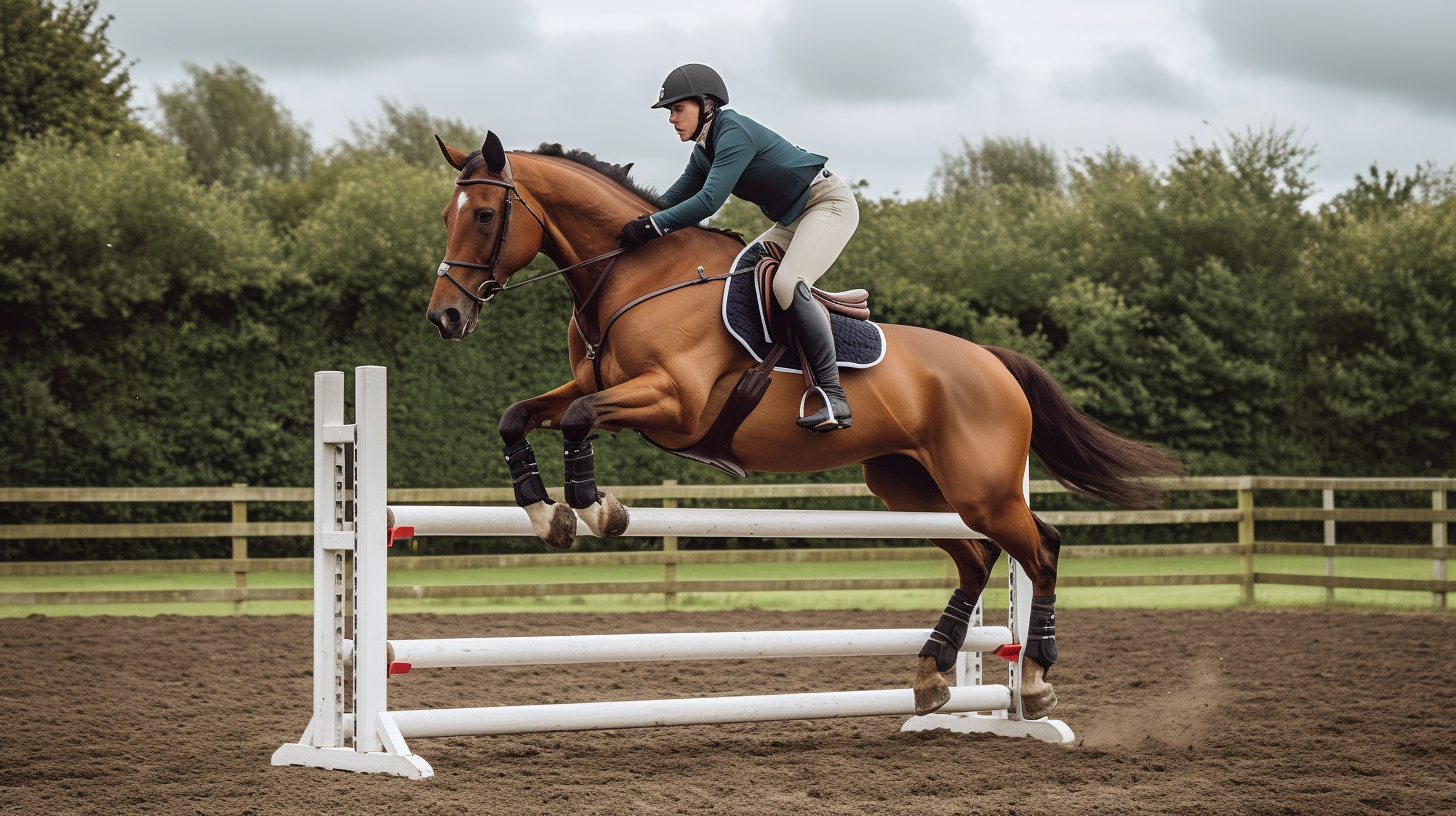 Quelle jambe reculer pour partir au galop l